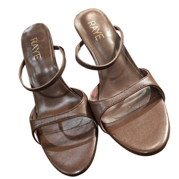 RAYE Cait Sandal in Chocolate Brown – EUC Size 7.5 - Picture 7 of 12